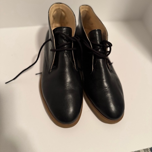 Hush Puppies Bailey Black Leather 7.5 - Picture 8 of 9